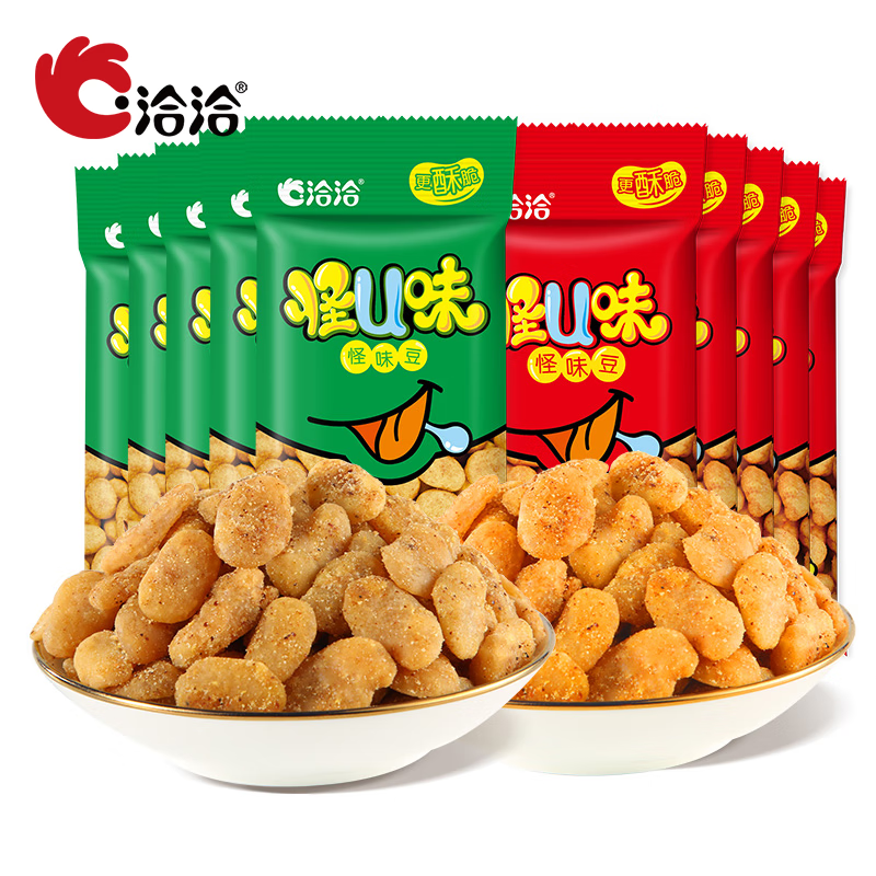 【旗舰店】洽洽 怪味蚕豆30g*18袋