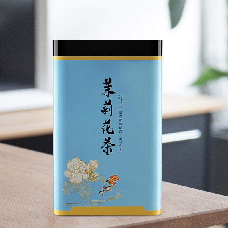 【旗舰店】香彻茉莉飘雪 浓香型茉莉花茶200g单罐
