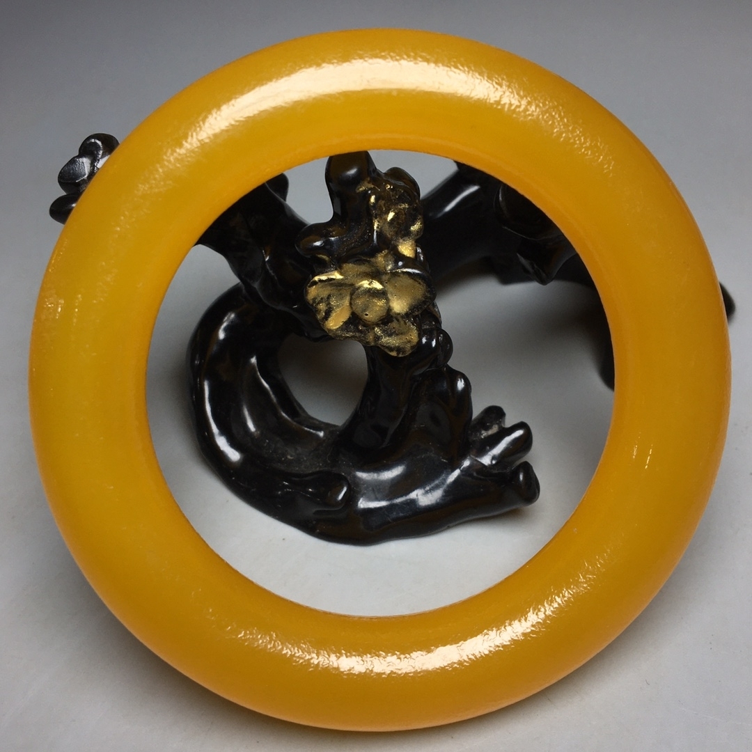 鸡油黄玛瑙手镯