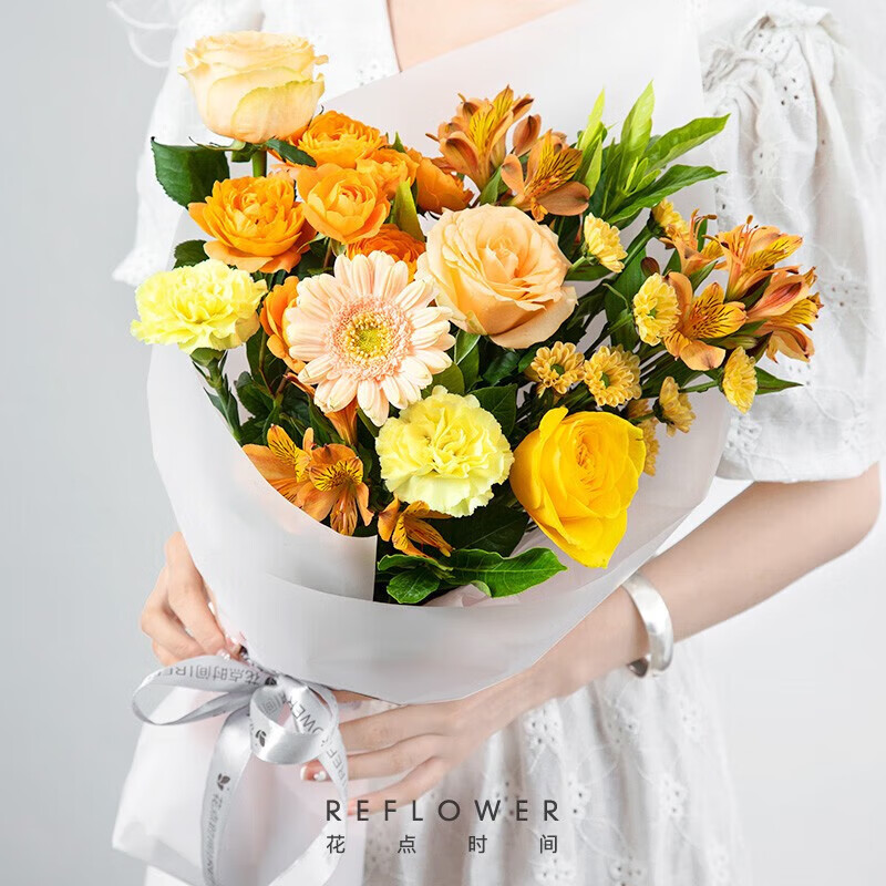 花点时间（Reflower）设计款鲜花花束