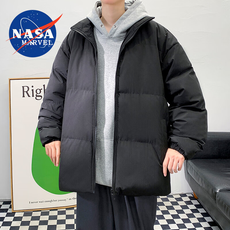 【到手59元包邮】NASA 冬季情侣款潮流棉服