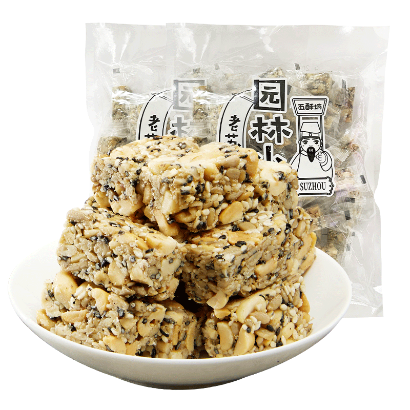 【19.9包邮】黄老五 五酥坊果仁酥 400g*2袋