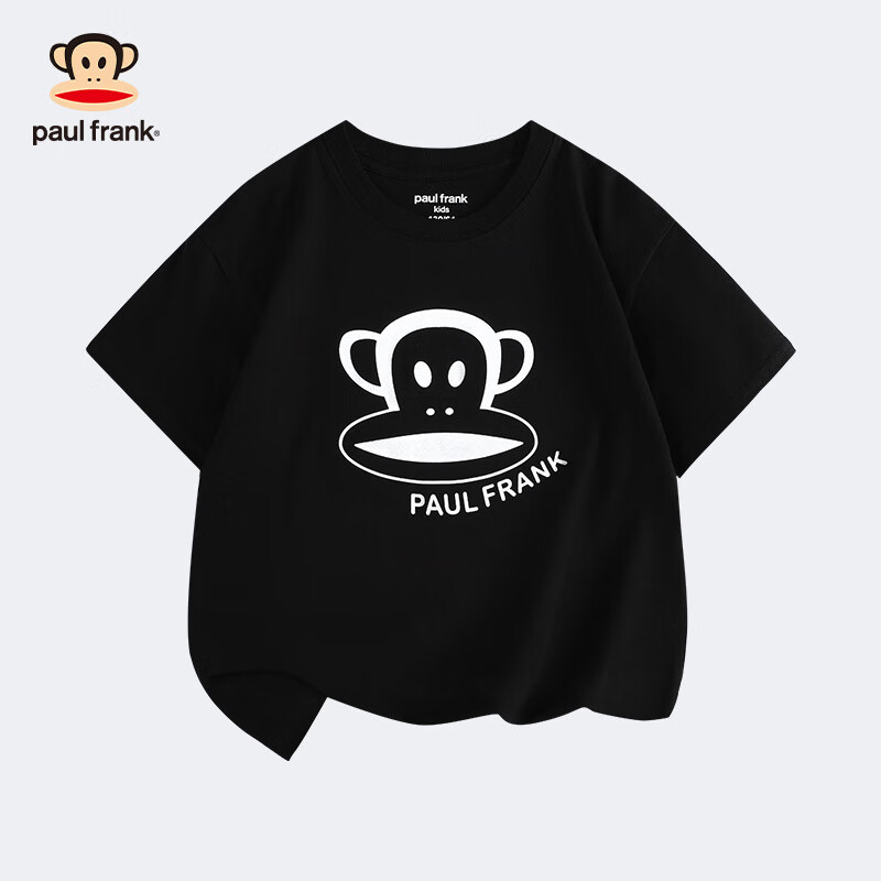 【拍3件39.7元】大嘴猴（paul frank）儿童短袖T恤