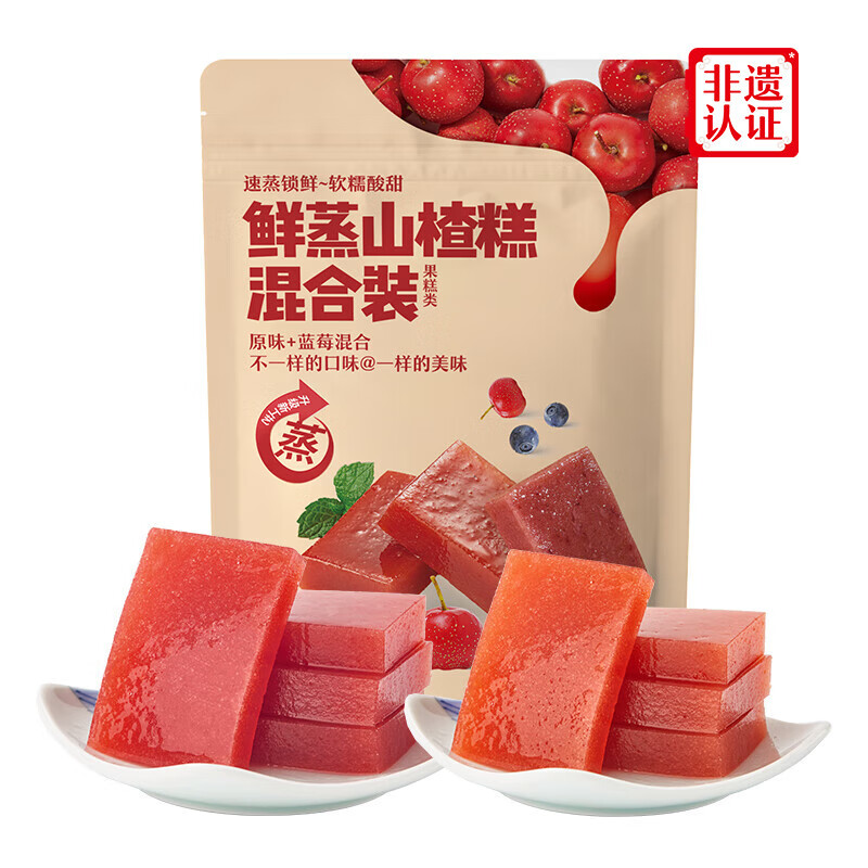沂蒙公社 鲜蒸山楂糕 400g*1袋