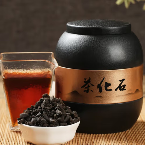 饮矿 茶化石普洱散茶 500g/罐