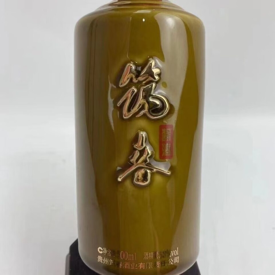 新款筑春白酒酱香型53度贵州筑春酒筑春15年陈酿酒500ml6整箱装