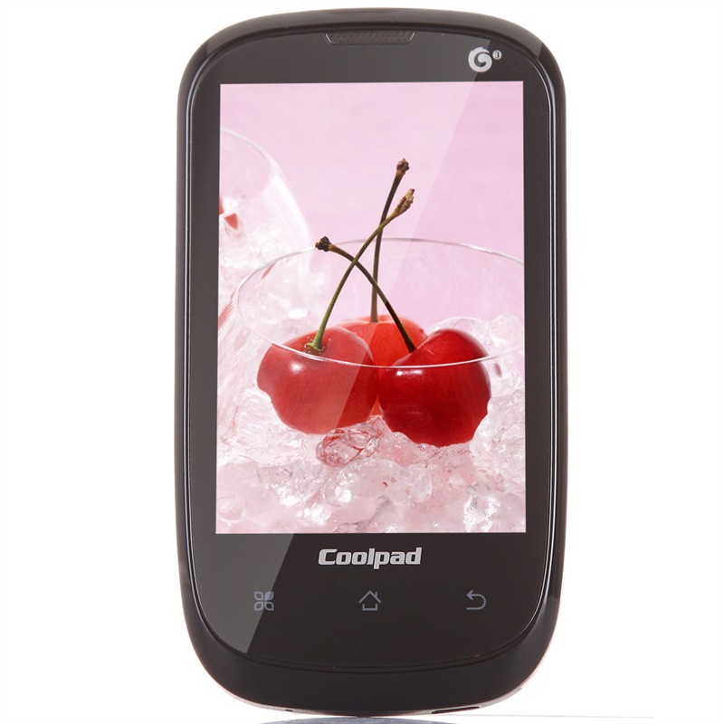 酷派8020  3g手机(黑色)td-scdma/gsm