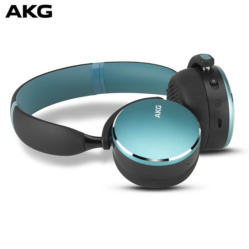 akg 头戴式无线蓝牙耳机 多色可选 线控 y500 绿色