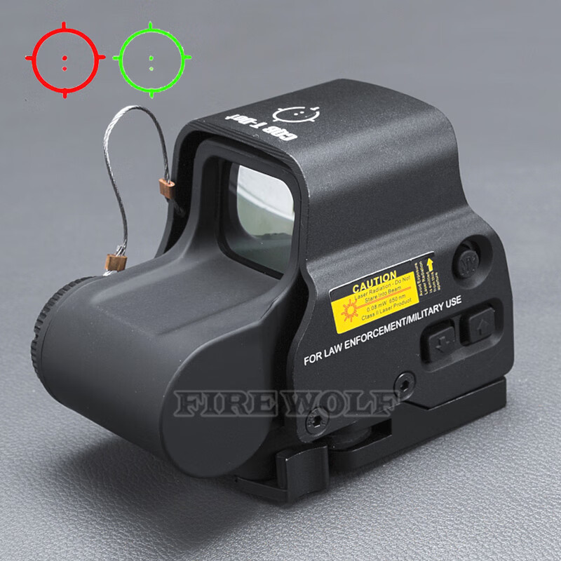 diana553全息瞄准镜瞄准器55系列全息镜全息瞄1倍红绿点瞄准光学镜寻