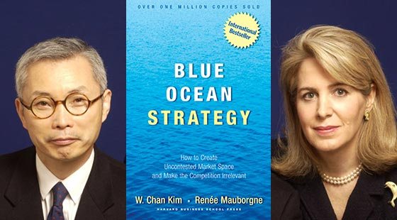 蓝海战略 扩展版 英文原版 blue ocean strategy w钱金 市场竞争书籍