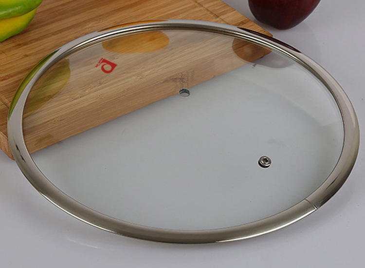 life) 可视可立锅盖 适用30cm,36cm炒锅盖钢化玻璃盖 立式把手 36的锅