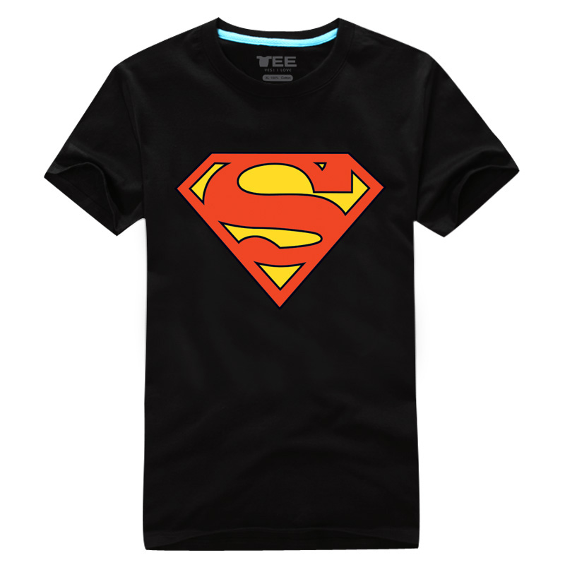 吧兄弟同款男女短袖t恤 奔跑吧兄弟第二季衣服 超人钢铁侠情侣装纯棉