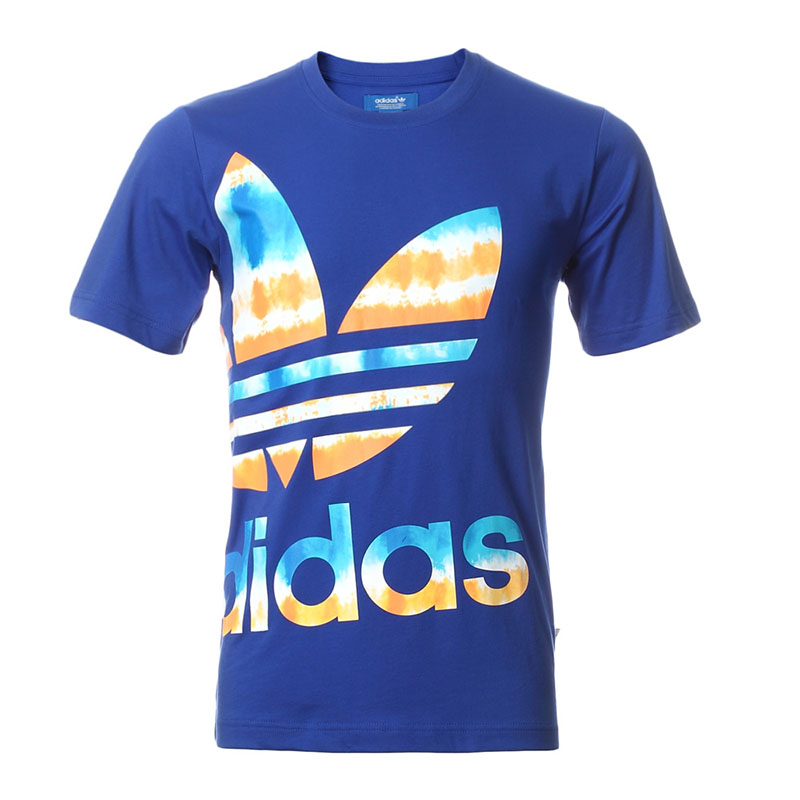 adidas/阿迪達斯三葉草男子棉質經典logo休閒運動短袖t恤s23127 s2