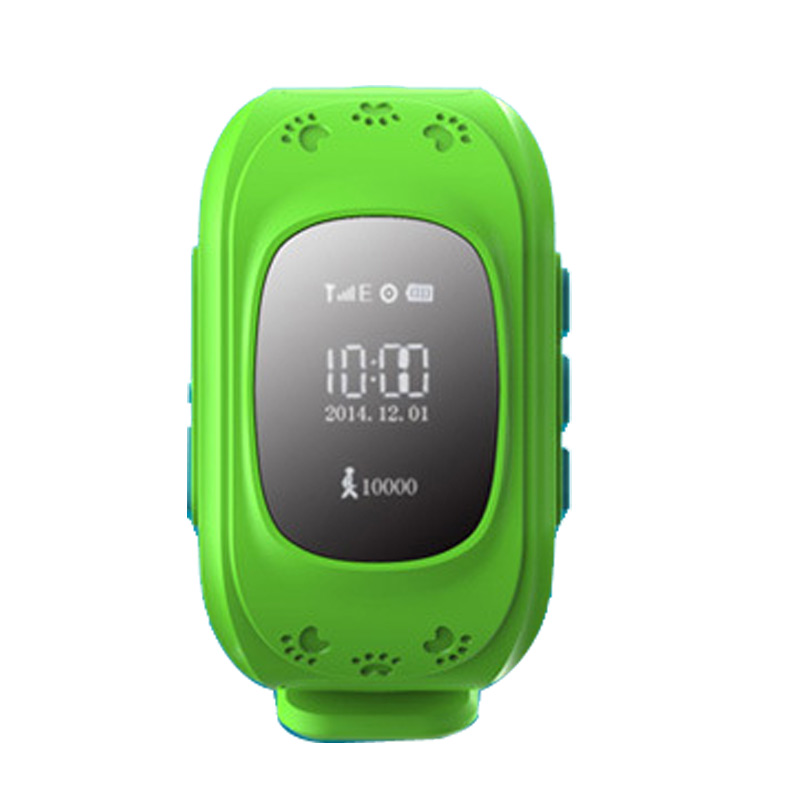 儿童节礼物品gps定位插卡智能手表手机电话双向通话智能定位对讲 绿色
