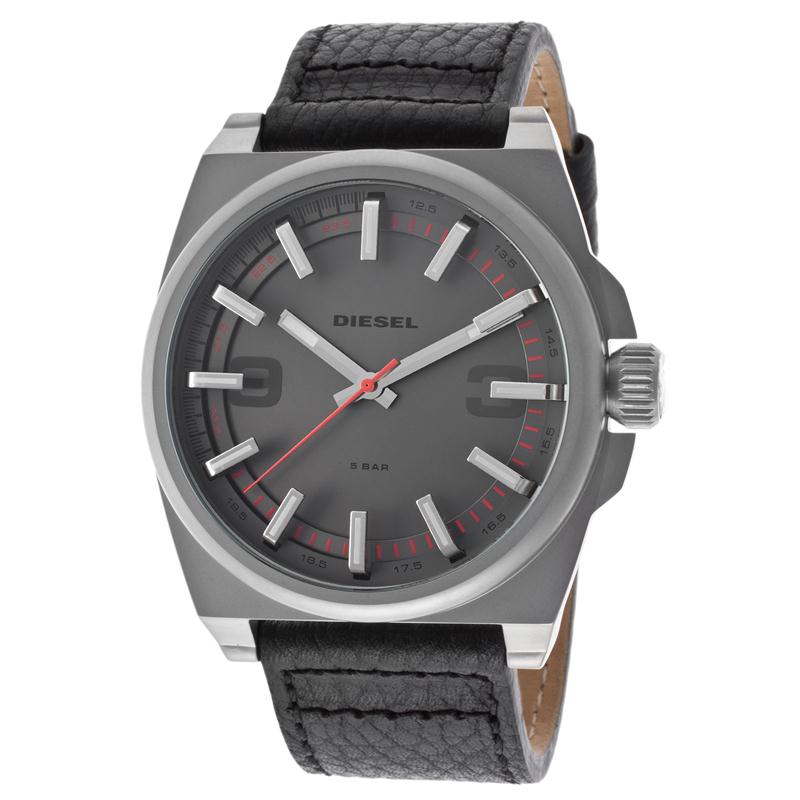 迪赛(diesel)男 sc2 black genuine 手表专柜隆恩美国代购