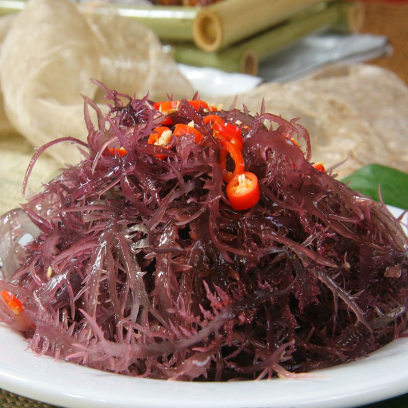 南极冰藻紫晶藻龙须菜石花菜海藻食用海藻干货500g