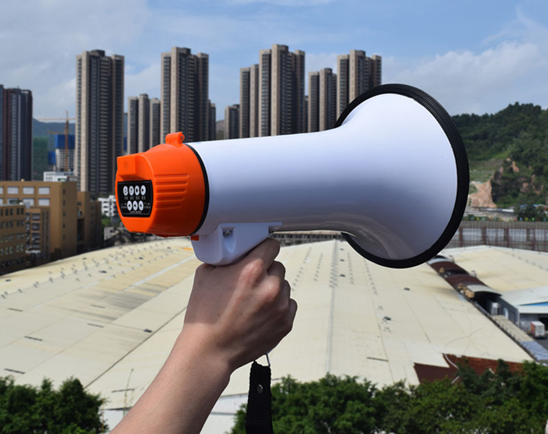 sd-19s大功率30w喊话器手持扩音器喇叭户外充电大声公扬声器手提喇叭