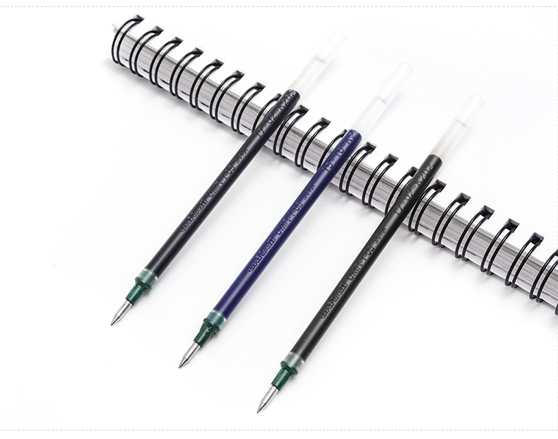 日本nui三菱笔芯umr105水笔替芯um15105mm笔芯038mm中性笔替用水芯