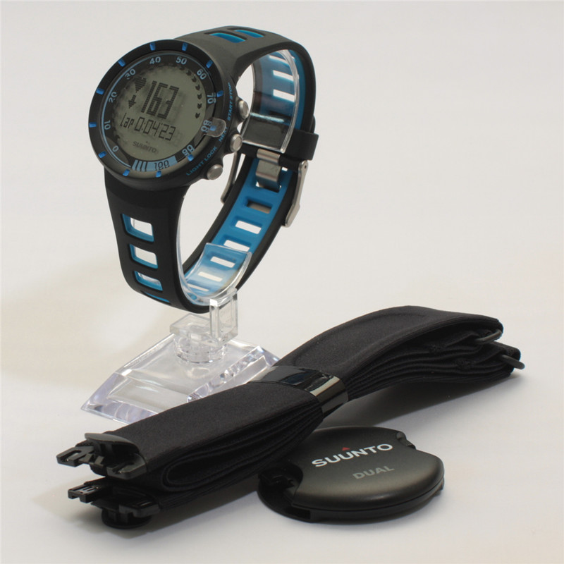 颂拓suunto 芬兰心率运动手表quest orange跨越黑色 蓝色 黄色 跨越
