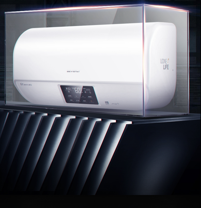 比佛利(beverly)美的高端定制80升电热水器出水断电f8030-es2(hey)