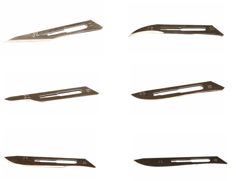 联辉 医用无菌独立包装手术刀柄刀片外科器械修手脚碳钢刀片每盒100片