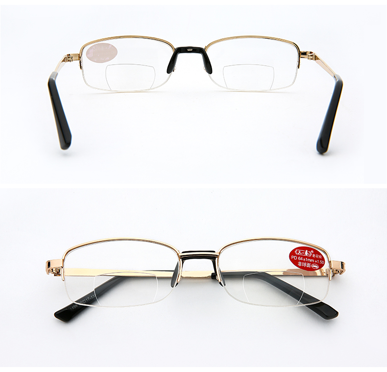 双光老花镜男女可远近两用高清 智能变焦看远看近走路开车眼镜 169