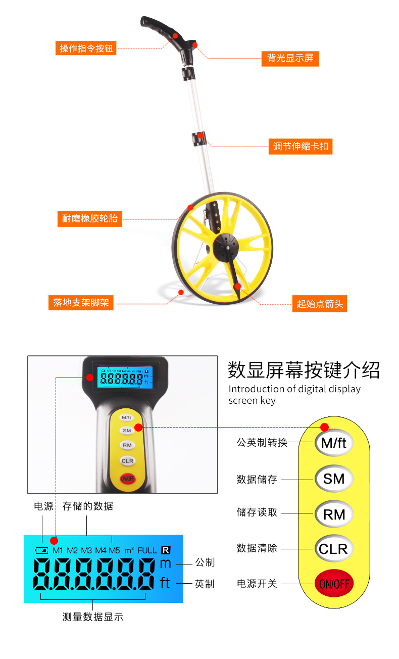 电子测距仪使用方法图片