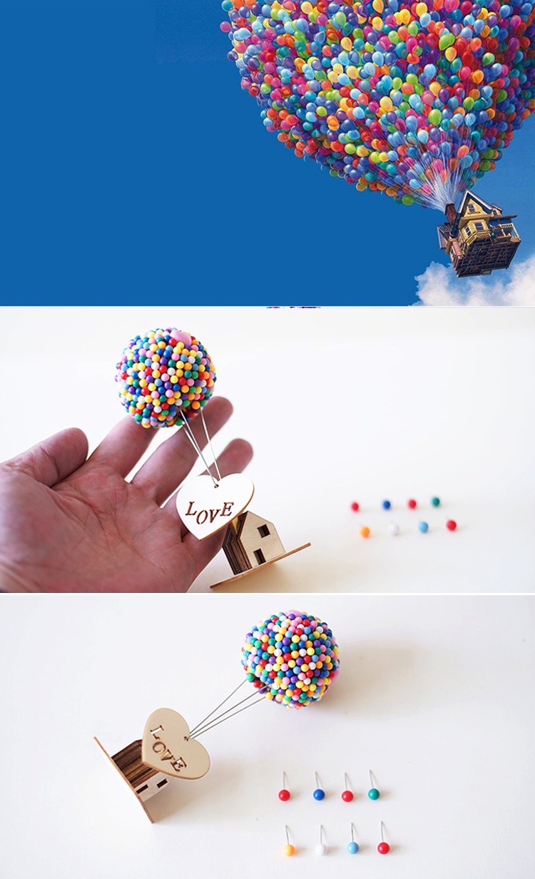 飞屋环游记气球小木屋手办成人减压玩具创意手工diy治愈系礼品节日