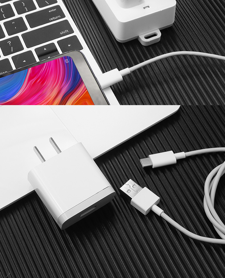 小米play/红米7/7a快充2a充电器 线 白灰【图片 价格 品牌 报价】