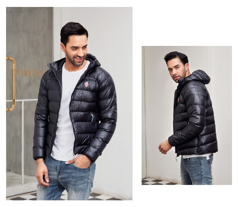 户外带帽轻量羽绒服 紫灰 s 商品编号:37749089925 店铺: blackice