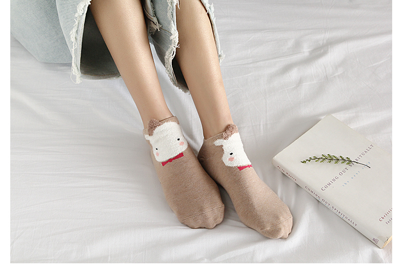 意大利袋鼠【10双装】袜子女士短袜浅口春夏新款女式隐形袜四季运动