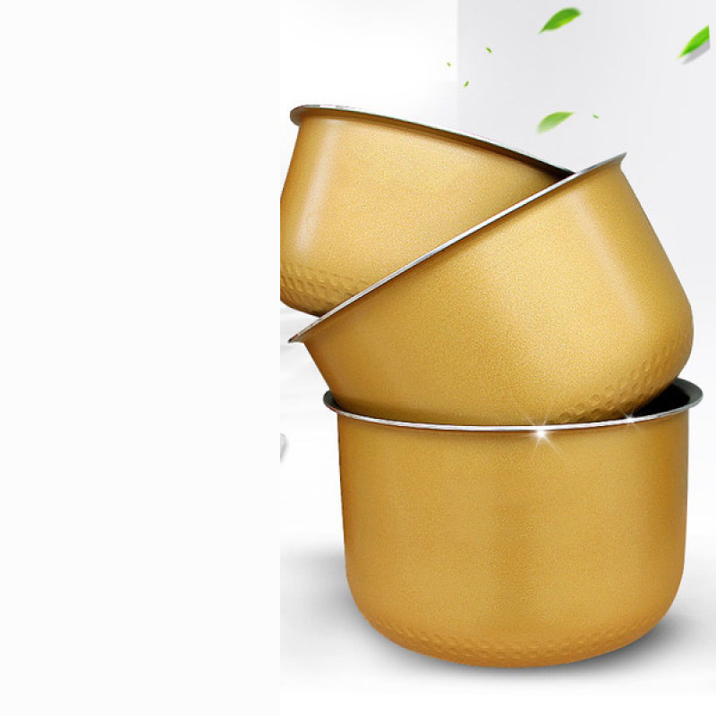 电饭煲内胆3l4l5l黄晶蜂窝锅内胆配件电饭锅内胆 5l