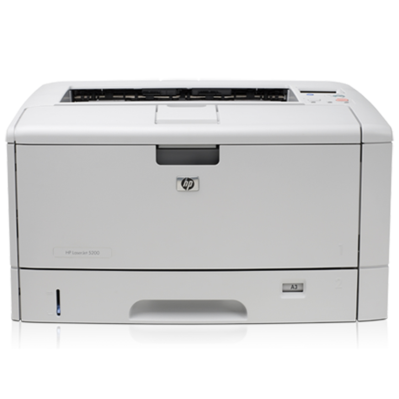 惠普(hp) laserjet 5200 黑白激光打印機 a3幅面 官方標配