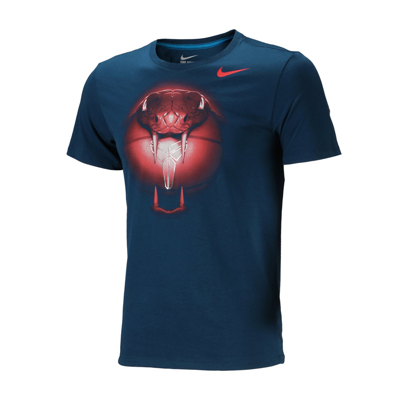 耐克nike热2015新款男装短袖t恤运动服科比系列运动生活645147-496