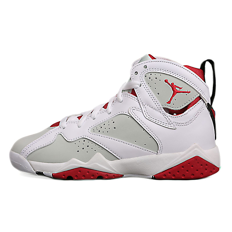 nike air jordan 7 hare aj7 乔7 兔八哥 女304774-125 白/正红/浅银