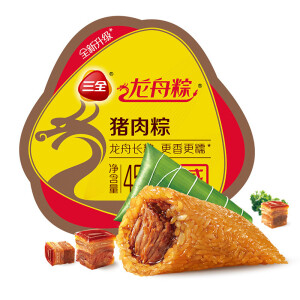 三全网兜粽子猪肉口味455g袋