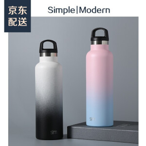 simple|modern 不锈钢保温杯 多色可选 600ml
59元包邮（需用券）