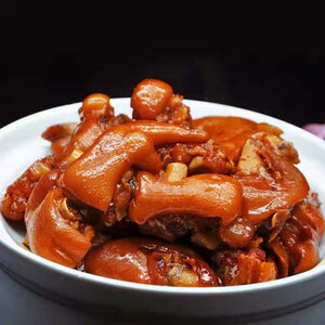 鹏曼原味卤肉猪蹄500g