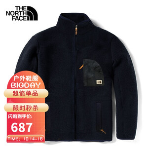 the north face 北面 5b14 情侣款羊羔绒夹克