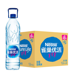Nestlé 雀巢 优活 饮用水 1.5L*12瓶 整箱装 *6件   142.26元（双重优惠）