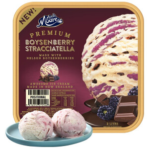 MUCHMOORE 玛琪摩尔 新西兰进口冰淇淋 博伊森莓味 2000ml   88元包邮（需用券）