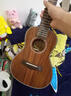 AUV23寸木质尤克里里初学者入门ukulele弹唱乌克丽丽初学小吉他乐器 23寸相思木原声款 实拍图