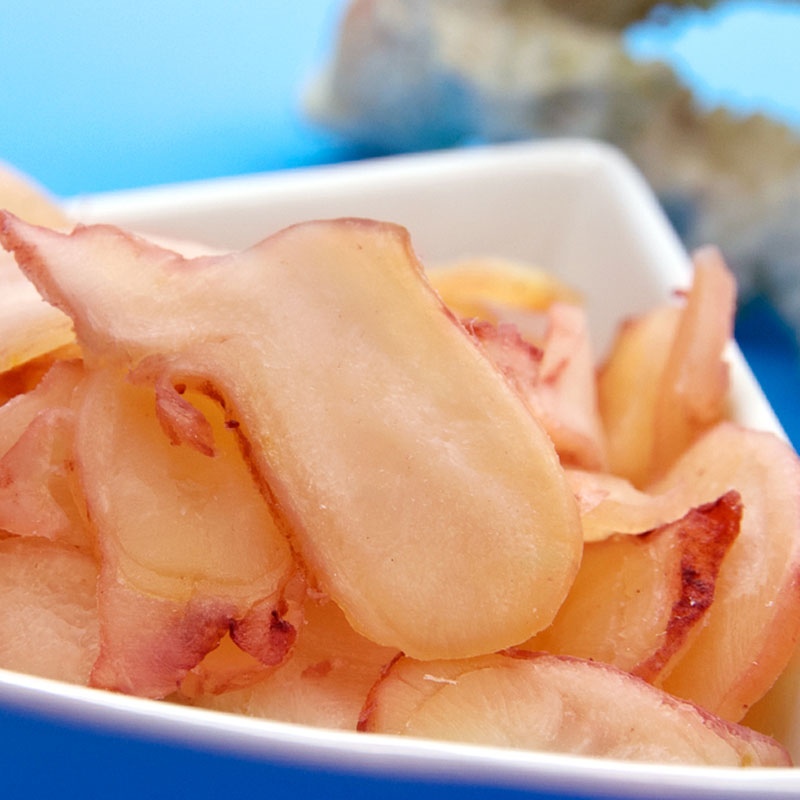 百草味 休闲零食 鱿鱼足片80g/袋 特产海鲜即食 鱿鱼干鱿鱼片食品 8.