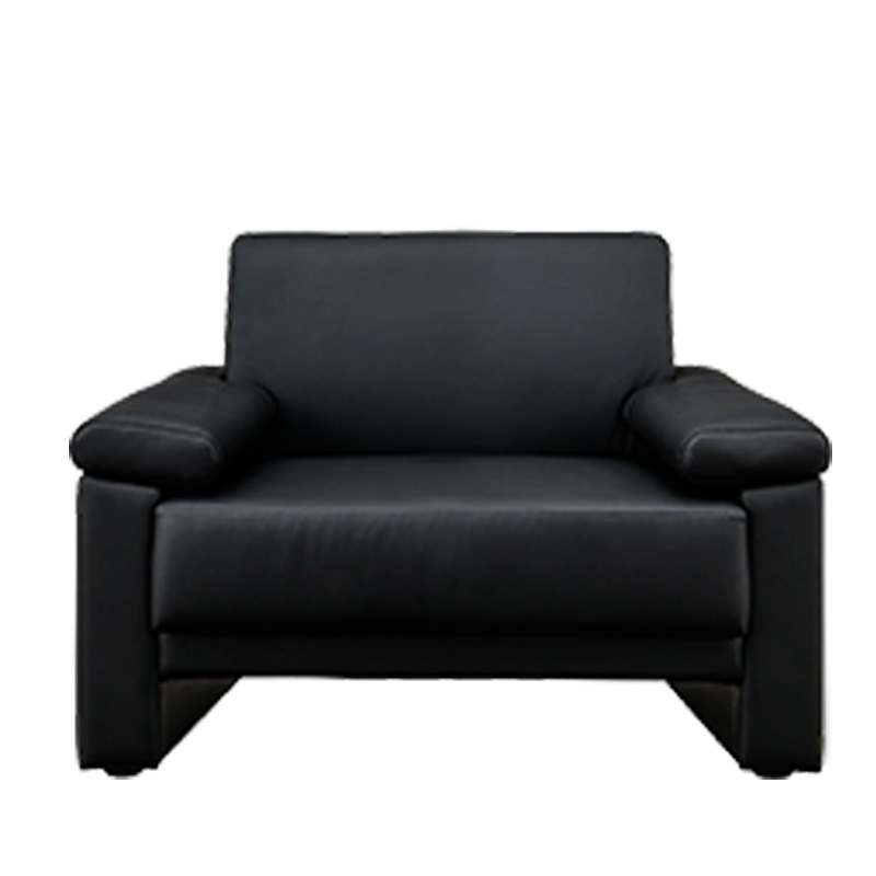 震旦aurora 办公沙发 舒雅沙发se-50s(ub)单人沙发 黑色